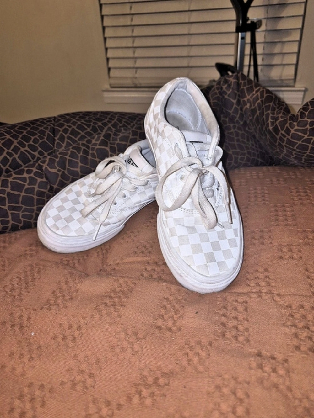 Vans Checkerboard Sneakers Us Size 3